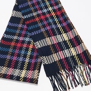 Isaac Mizrahi Live! Luxe Italian Scarf with Fringe Hem